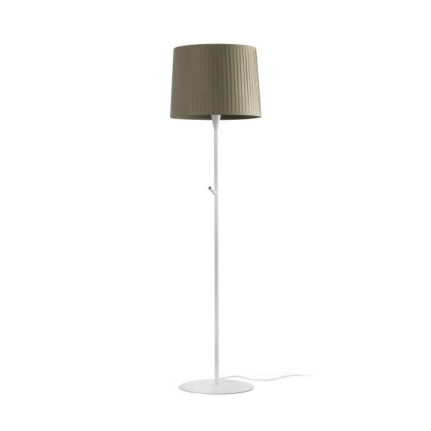 Faro Samba - lampadaire - 154 cm - vert et blanc