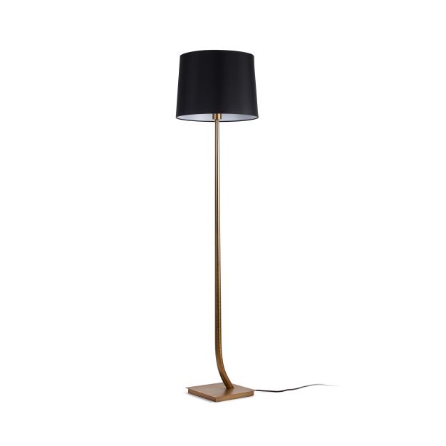 Faro Rem - lampadaire - 171 cm - bronze et noir