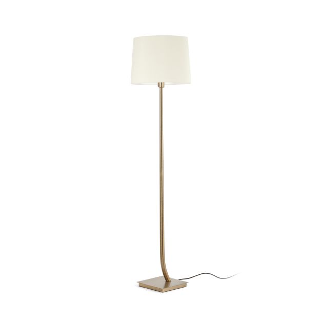 Faro Rem - lampadaire - 171 cm - bronze et blanc