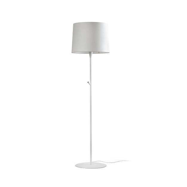 Faro Conga - lampadaire - 154 cm - blanc