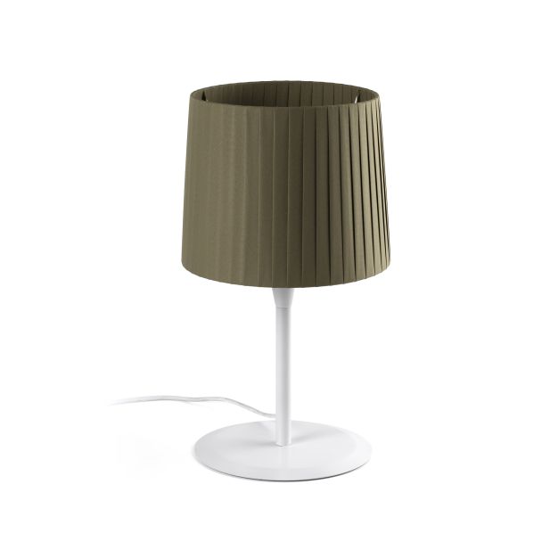 Faro Samba - lampe à poser - Ø 25 x 49,5 cm - vert et blanc