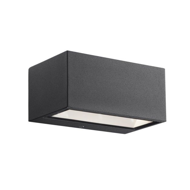 Nordlux Nene - applique murale extérieure - 14 x 6,4 cm - 6W LED incl. - IP54 - noir