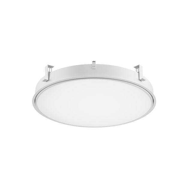 Nova Luce Perfect Profile Trimless - spot encastré sur télécommande (excl.) - Ø 1045 mm, 1030 mm encastré - 120W LED dimmable incl. - 2700K-6000K - blanc