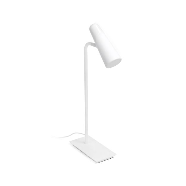 Faro Lao - lampe de table - 16 x 8 x 43 cm - 4W LED incl - blanc mat