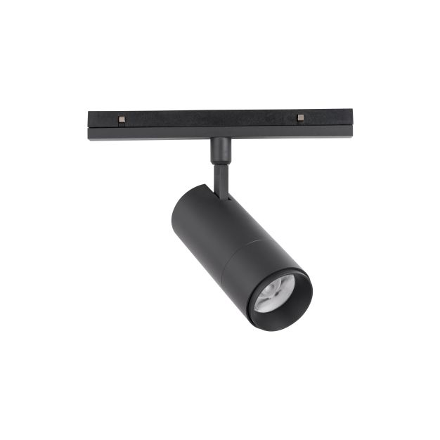 Nova Luce Buxton L - spot pour système de rail magnétique - 24,5 x 6,5 x 21 cm - 20W TRIAC LED dimmable incl. - noir sable