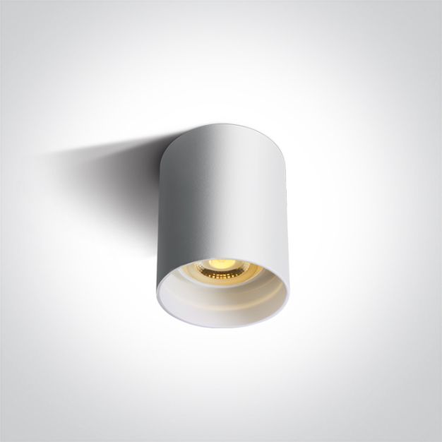 ONE Light Wall & Ceiling - spot en saillie 1L - Ø 6,8 x 9,5 cm - blanc