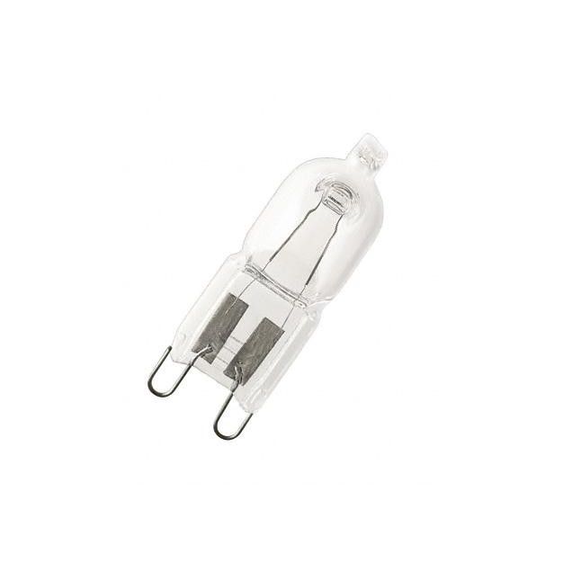 Ampoule halogène - G9 - 20W(=25W) - blanc chaud