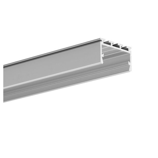 KLUS Giza-LL - profilé LED pliable - 2,6 x 1,45 cm - argent anodisé