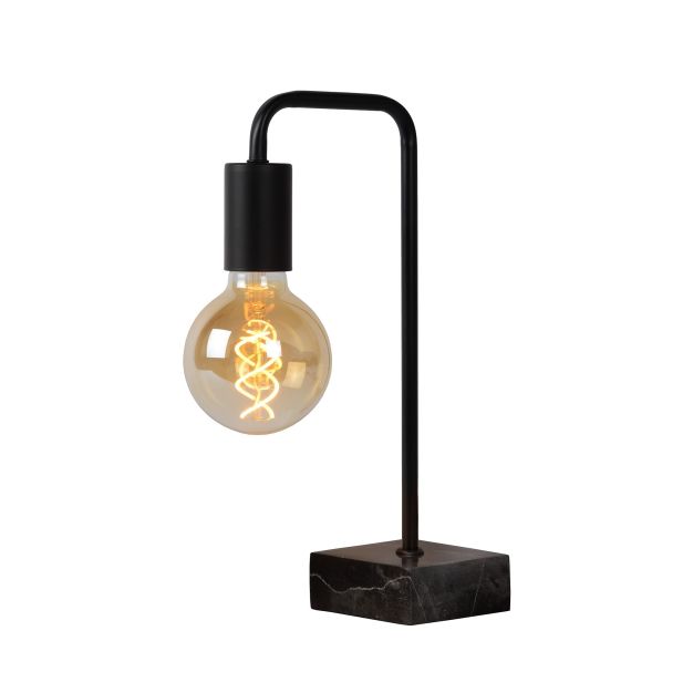 Lucide Lorin - lampe à poser - 35cm - noir