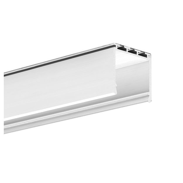 KLUS Lipod - Profilé LED - 2,6 x 2,45 cm - longueur 200cm - blanc