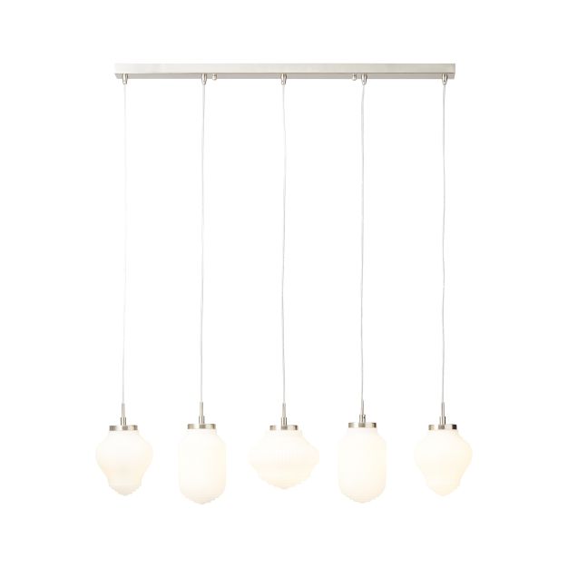 Brilliant Tanic - lampe suspendue - 85 x 18 x 169 cm - blanc mat