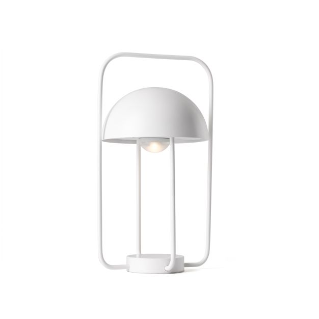 Faro Jellyfish - lampe portable - Ø 31 x 17 cm - 3W LED incl - blanc mat