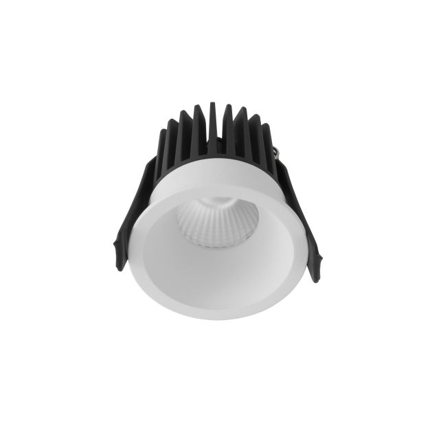 Nova Luce Petit - spot à encastrer - Ø 62 mm, Ø 55 mm à encastrer - 9W LED incl. - IP42 - blanc sable