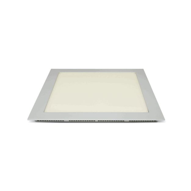 ONE Light Square Recessed Panels - plafonniers encastrés - 30 x 30 x 2,2 cm - 30W LED incl. - IP40 - blanc - couleur de lumière blanc froid