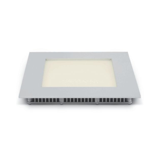 ONE Light Square Recessed Panels - spot à encastrer - 173 x 173 mm, 155 x 155 mm taille d'encastrement - 16W LED incl. - IP40 - blanc - couleur de lumière blanc chaud