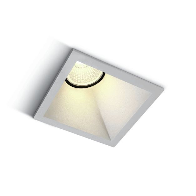 ONE Light 8W Asymmetric Range - spot encastré - 82 x 82 mm, 73 x 73 mm format encastré - 8W LED incl. - blanc