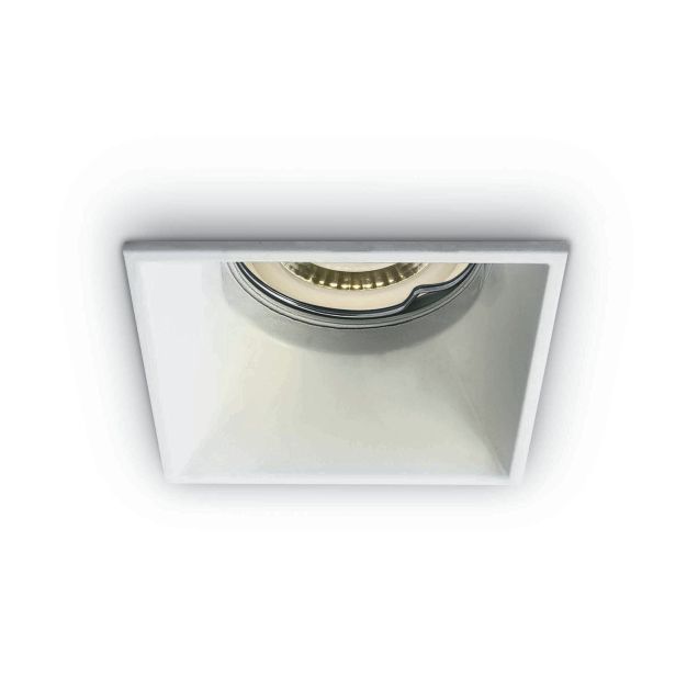 ONE Light Semi Trimless Dark Light - spot encastré - 83 x 83 mm, 76 x 76 mm taille d'encastrement - blanc