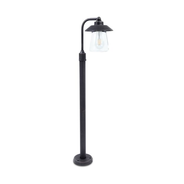 Lutec Cate - poteau de jardin - 26 x 17 x 94 cm - IP44 - noir antique