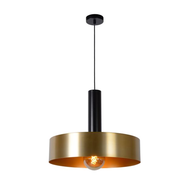 Lucide Giada - lampe suspendue - Ø 50 x 171 cm - or mat