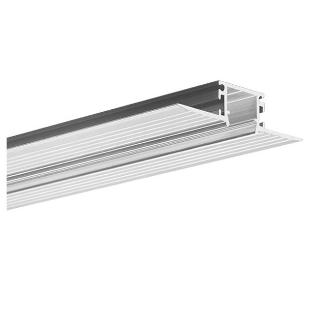 KLUS Kozma - profilé LED encastré - largeur de fenêtre 1,3 cm - longueur 200 cm - aluminium