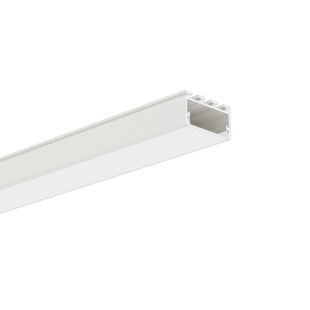 KLUS Giza-LL - profilé LED pliable - 2,6 x 1,45 cm - longueur 200 cm - blanc