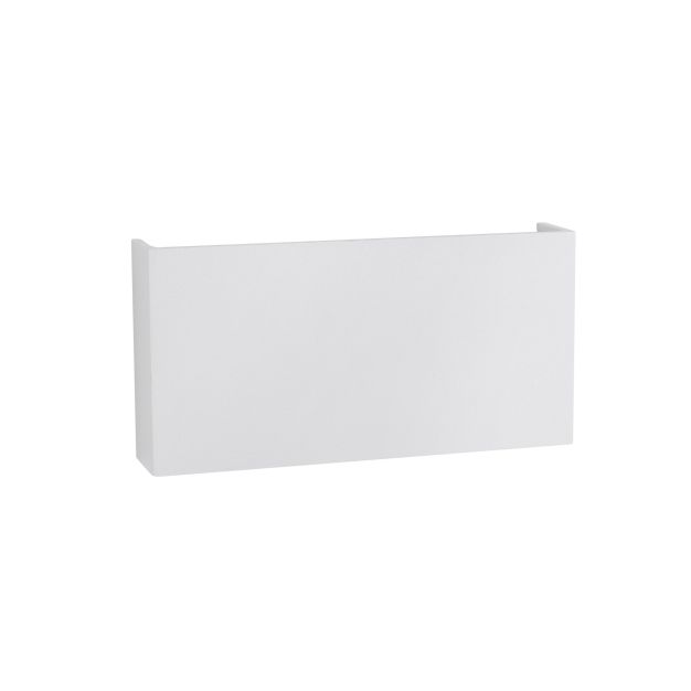 Nova Luce Mile - applique d'extérieur - 18 x 3,5 x 9 cm - 2 x 5W LED incl. - IP54 - blanc