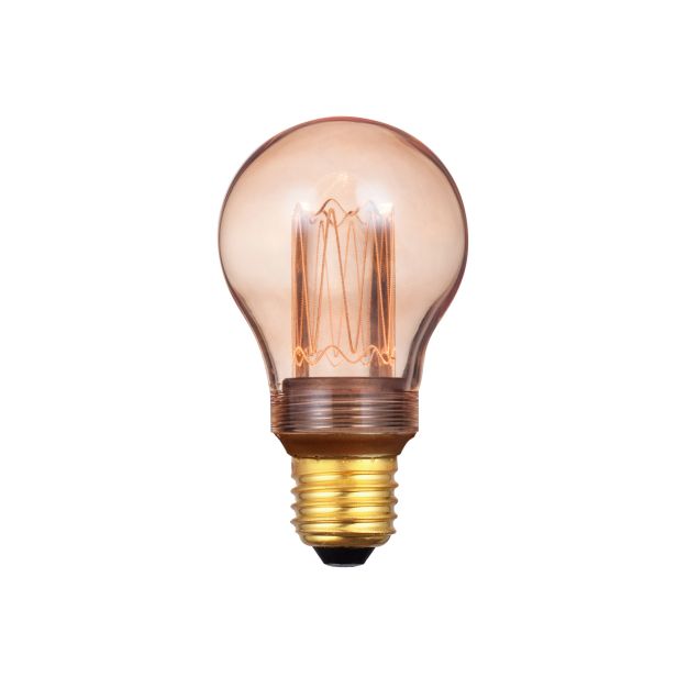 ETH Standard LED Filament - E27 - 3 niveaux de gradation - 5W - 1800K - or