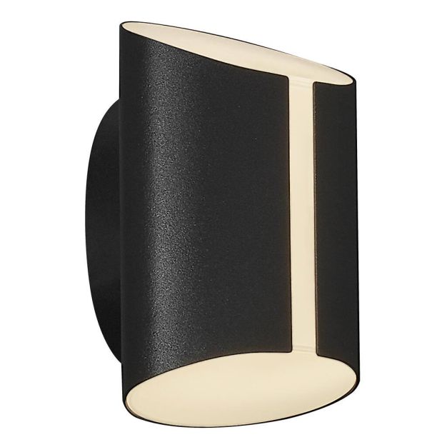 Nordlux Smart Grip - applique murale - éclairage intelligent - 9,7 x 15 x 18 cm - 9W LED incl - IP54 - noir