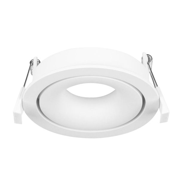 Nova Luce Enzo - spot encastrable - Ø 110 mm, Ø 105 mm encastrable - blanc