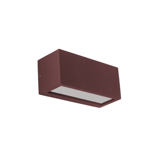 Century Italia Reverso - applique d'extérieur - 10 x 11 x 25 cm - IP65 - marron