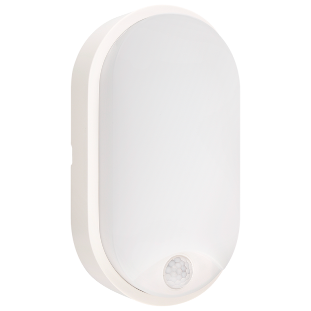 Century Italia Forma - plafonnier et applique murale - 12 x 6,3 x 21,2 cm - 14W LED incl - avec détecteur de mouvement - couleur de lumière réglable - IP54 - blanc