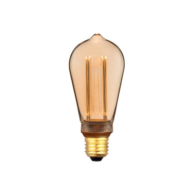 ETH Filament LED Edison ST46 - E27 - 3,5W dimmable - 1800K - or