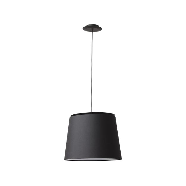 Faro Savoy - lampe suspendue - Ø 42 x 31 cm - noir mat