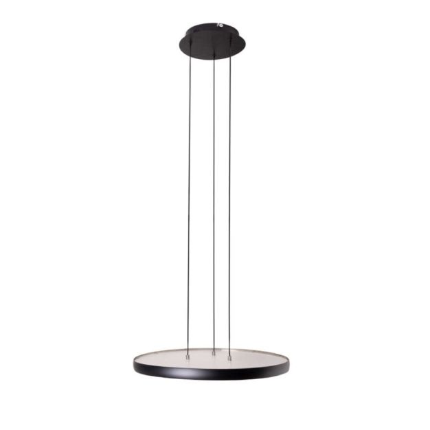 Maxlight Vik - lampe suspendue - Ø 48 x 120 cm - 40W LED incl - noir et or