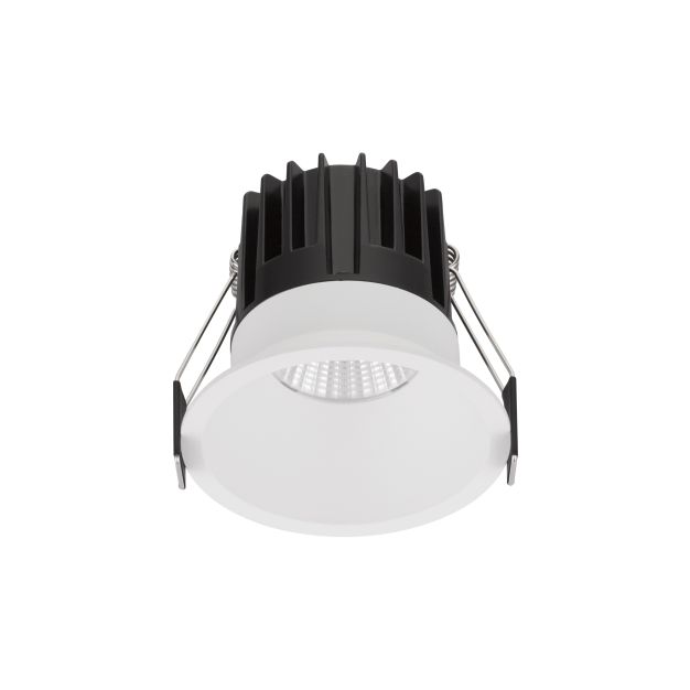 Nova Luce Luela - spot encastré - Ø 85 mm - taille d'encastrement 75 mm - 13W LED incl. - blanc - 2700K