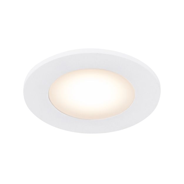 Nordlux Leonis - set de 3 - Ø 85 mm, Ø 68 mm encastrable - 4,5W LED incl. - IP65 - blanc