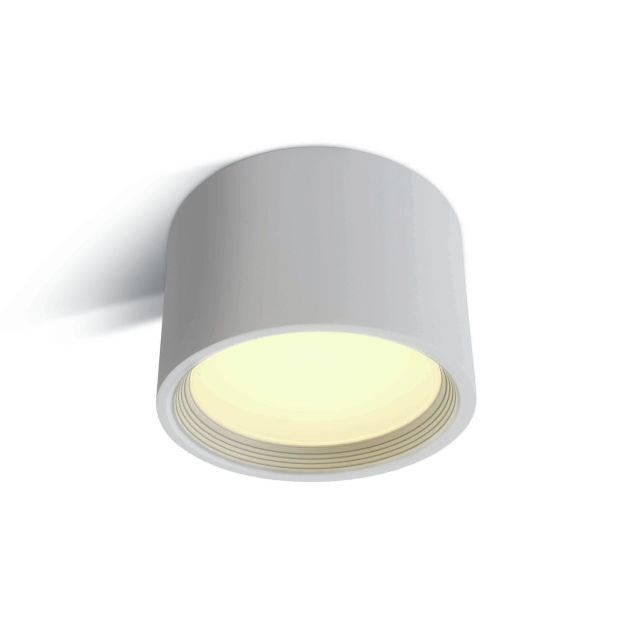 ONE Light SMD Cylinders - spot en saillie 1L - Ø 16,2 x 11,5 cm - 25W LED incl. - IP40 - blanc