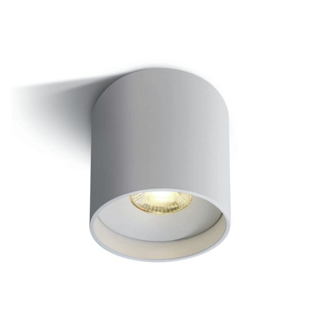 ONE Light LED Fashion Cylinders - spot en saillie 1L - Ø 10 x 10 cm - 22W LED incl. - blanc