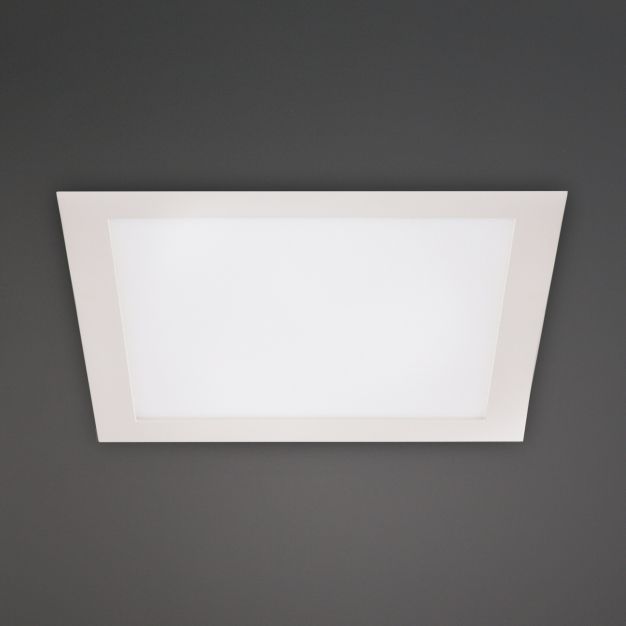 Maxlight Panel LED - spot encastré - 300 x 300 mm, 275 x 275 mm taille d'encastrement - 30W LED incl. - blanc