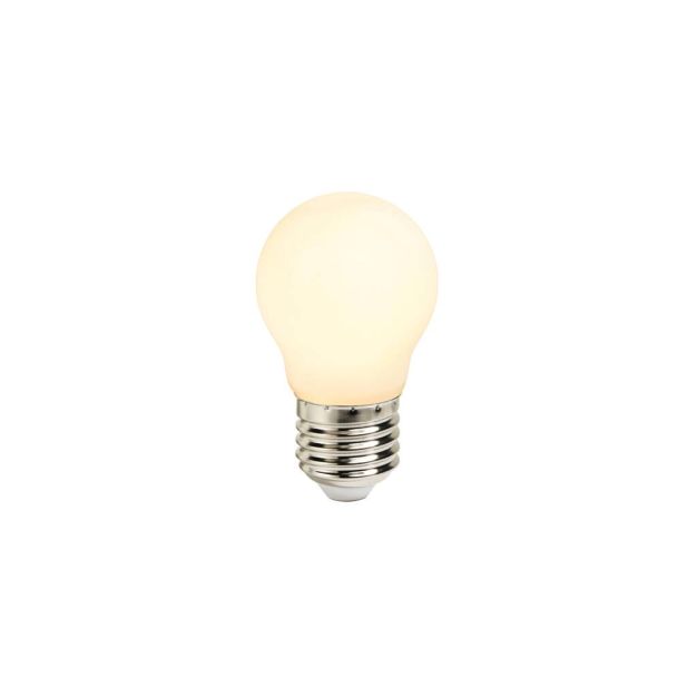 Nordlux Smart LED bulb - éclairage intelligent - Ø 4,5 x 8,5 cm - E27 - 4,7W - fonction de gradation via l'application - blanc.