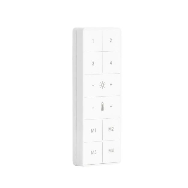 Nordlux Smart Remote - télécommande - éclairage intelligent - 6,7 x 12 x 1,46 cm - blanc