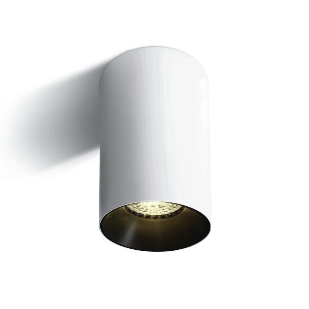 ONE Light Chill Out Cylinder GU10 - spot en saillie 1L - Ø 7,5 x 13,5 cm - blanc