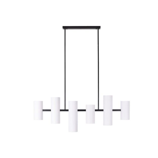 Maxlight Laxer - lampe suspendue - 128 x 142 cm - noir et blanc