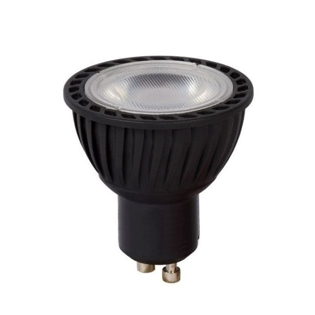 Lucide Spot LED - Ø 5 x 5,3 cm - GU10 - 5W dimmable - 3000K - noir