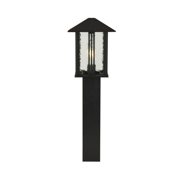 Searchlight Venice - lampe de jardin - 23 x 23 x 74 cm - IP44 - noir