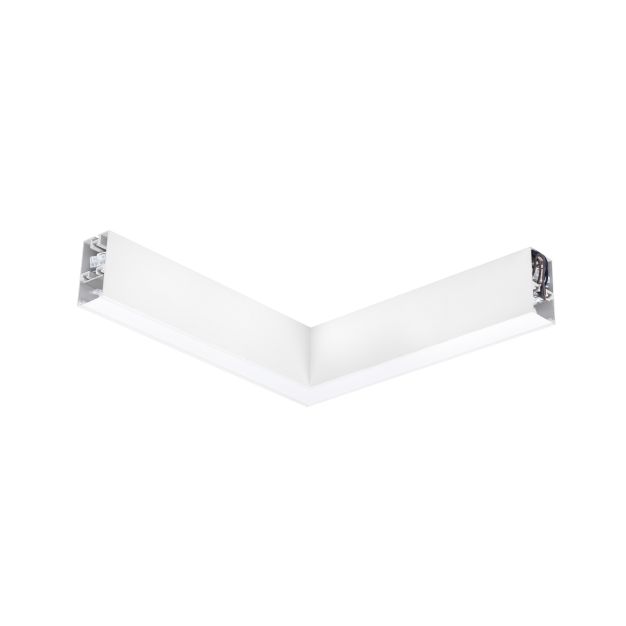 Nova Luce Dido - profilé lumineux linéaire - 34,5 x 3,8 x 7 cm - 20W LED incl. - blanc - couleur de lumière blanc chaud