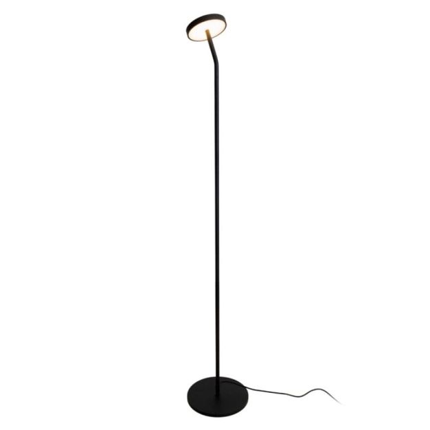 Maxlight Ibiza - lampadaire - 123,5 cm - 8W LED incl - noir