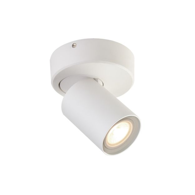 Projectlight Phoebe - spot en saillie - Ø 10 x 10 cm - blanc