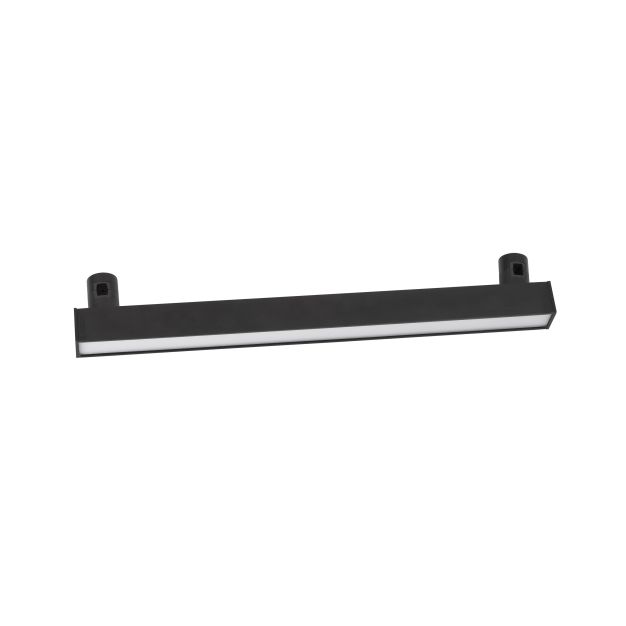 Nova Luce Nox - point lumineux système de rail magnétique - 45,4 x 7,4 cm - 15W LED incl. - noir sable