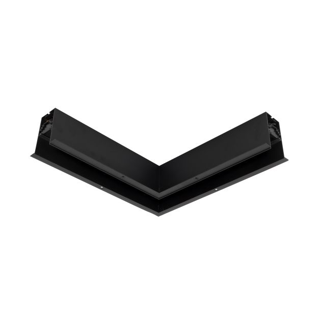 Nova Luce Q-Connecteur pour profilé magnétique encastré - 30 x 30 x 7,5 cm - noir